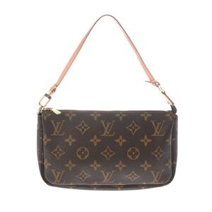 Louis Vuitton Monogram Canvas Pochette Accessoires Brown Accessory